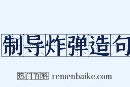 制导炸弹造句是什么意思的图片